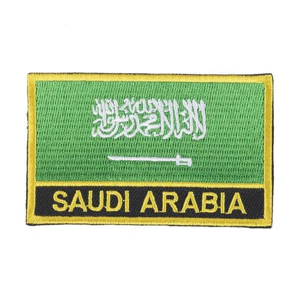 Country Flag Patch Collection - Sew On/Iron On Patches