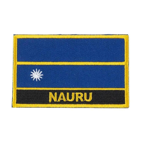 Country Flag Patch Collection - Sew On/Iron On Patches