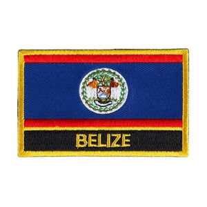 Country Flag Patch Collection - Sew On/Iron On Patches