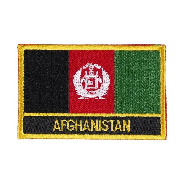 Country Flag Patch Collection - Sew On/Iron On Patches