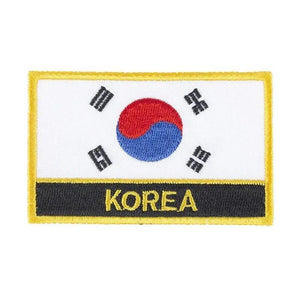 Country Flag Patch Collection - Sew On/Iron On Patches