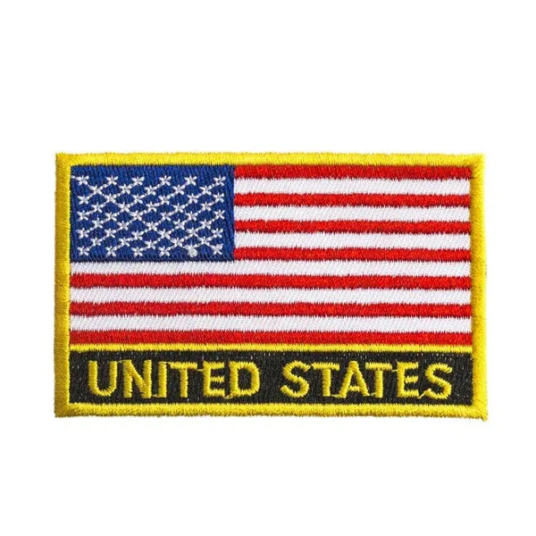 Country Flag Patch Collection - Sew On/Iron On Patches