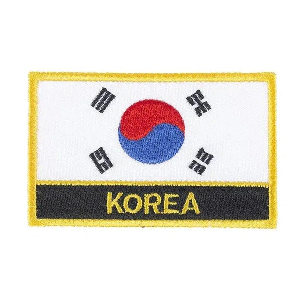 Country Flag Patch Collection - Sew On/Iron On Patches