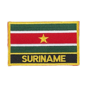 Country Flag Patch Collection - Sew On/Iron On Patches