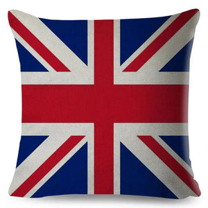 Country Flag Pillowcases - World Flag Throw Pillow Covers