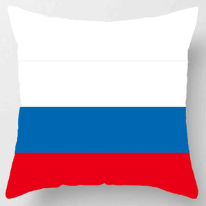 Country Flag Pillowcases - World Flag Throw Pillow Covers