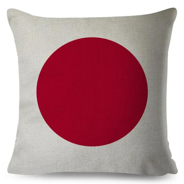 Country Flag Pillowcases - World Flag Throw Pillow Covers