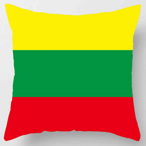 Country Flag Pillowcases - World Flag Throw Pillow Covers