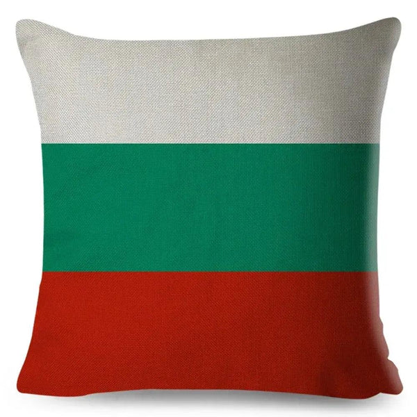 Country Flag Pillowcases - World Flag Throw Pillow Covers