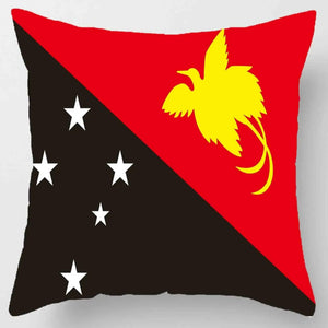 Country Flag Pillowcases - World Flag Throw Pillow Covers