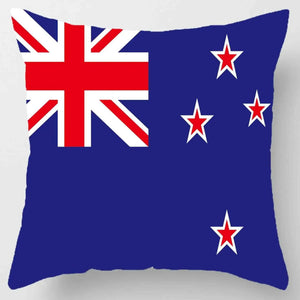 Country Flag Pillowcases - World Flag Throw Pillow Covers