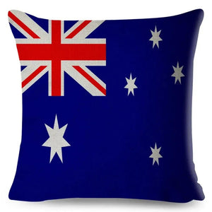 Country Flag Pillowcases - World Flag Throw Pillow Covers