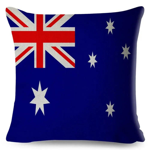 Country Flag Pillowcases - World Flag Throw Pillow Covers
