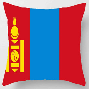 Country Flag Pillowcases - World Flag Throw Pillow Covers