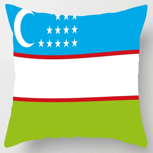 Country Flag Pillowcases - World Flag Throw Pillow Covers