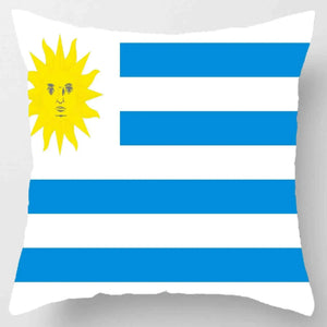 Country Flag Pillowcases - World Flag Throw Pillow Covers