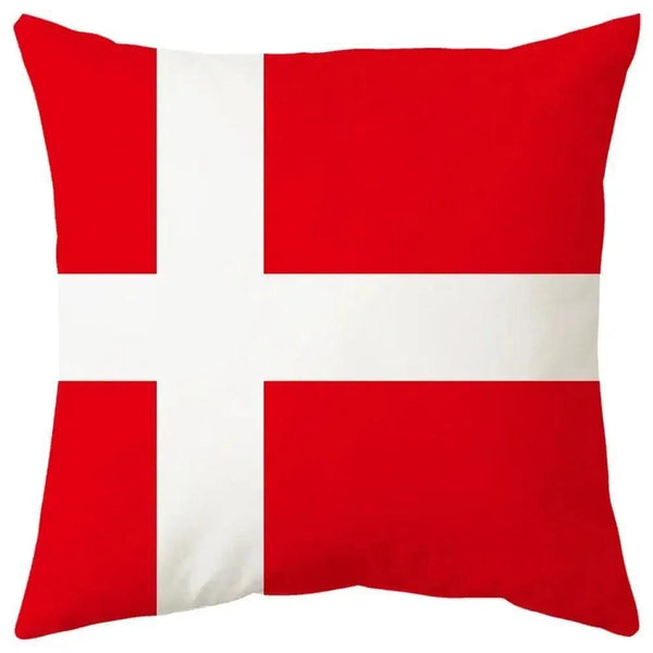 Country Flag Pillowcases - World Flag Throw Pillow Covers
