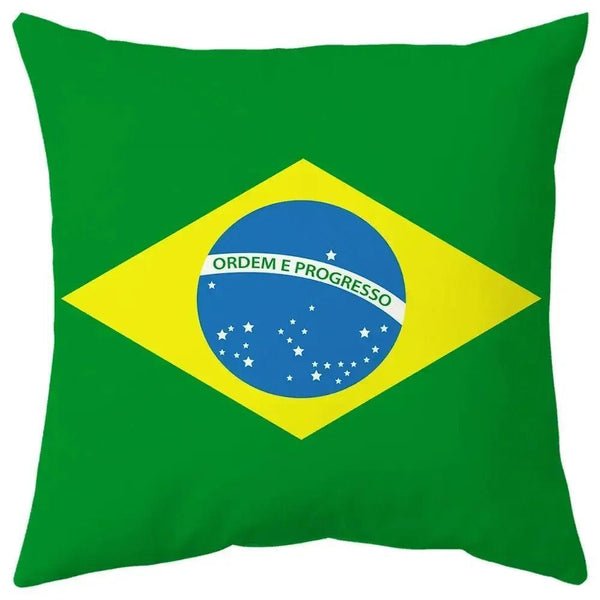 Country Flag Pillowcases - World Flag Throw Pillow Covers