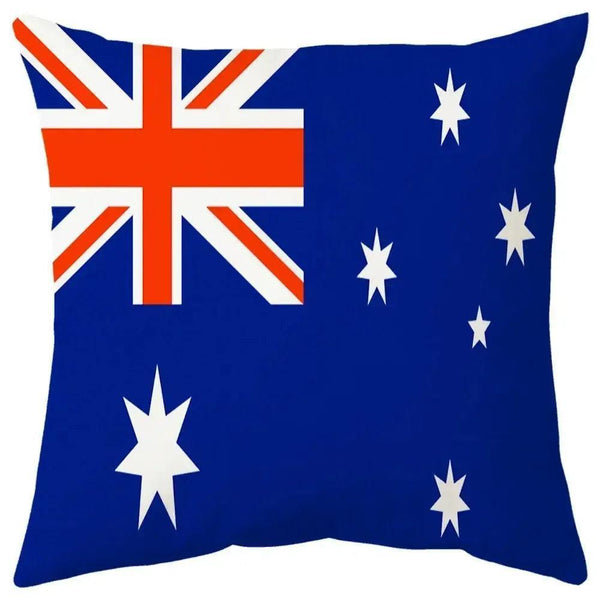 Country Flag Pillowcases - World Flag Throw Pillow Covers