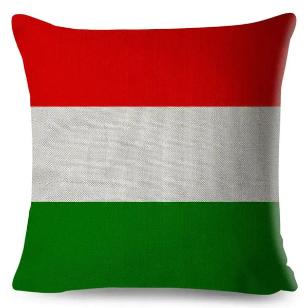 Country Flag Pillowcases - World Flag Throw Pillow Covers
