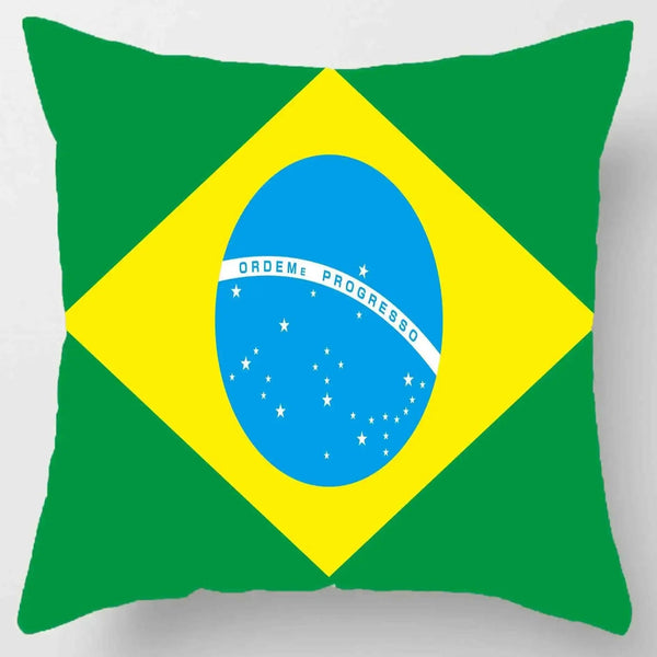 Country Flag Pillowcases - World Flag Throw Pillow Covers