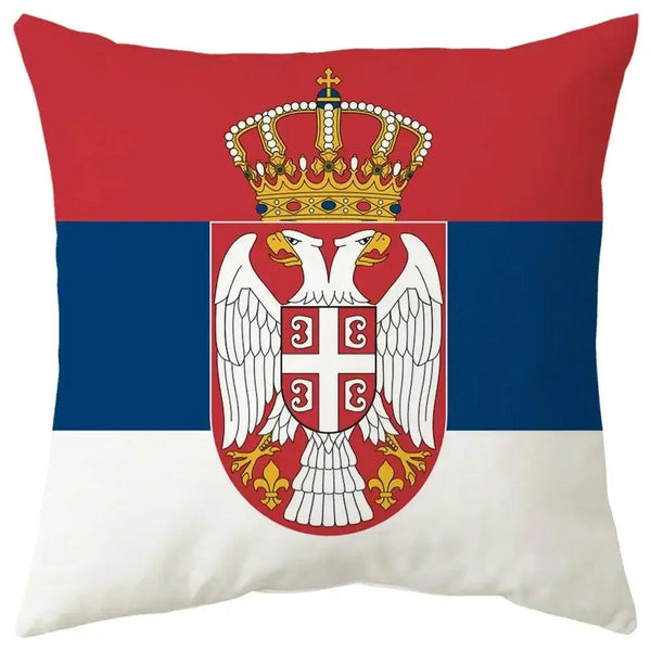 Country Flag Pillowcases - World Flag Throw Pillow Covers