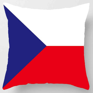 Country Flag Pillowcases - World Flag Throw Pillow Covers