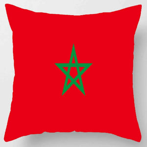 Country Flag Pillowcases - World Flag Throw Pillow Covers