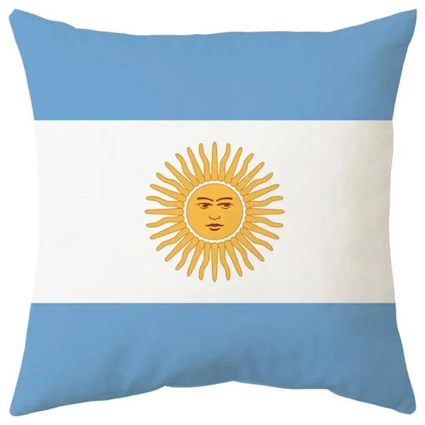 Country Flag Pillowcases - World Flag Throw Pillow Covers