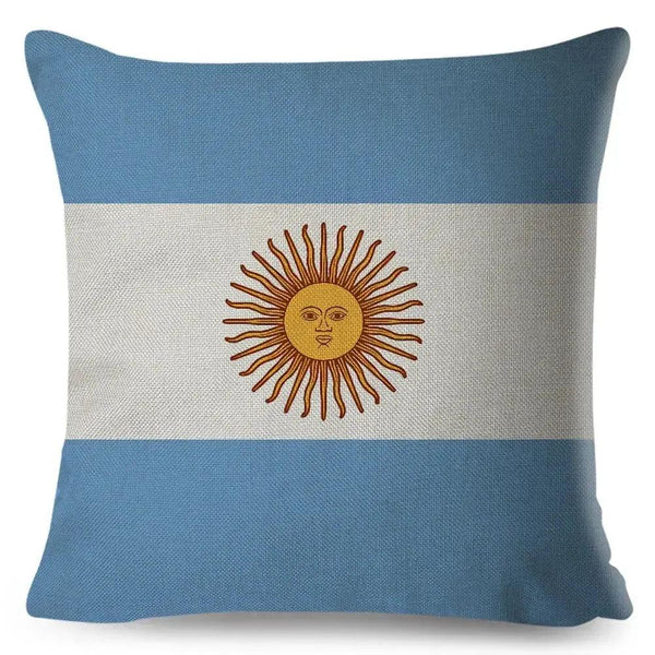 Country Flag Pillowcases - World Flag Throw Pillow Covers