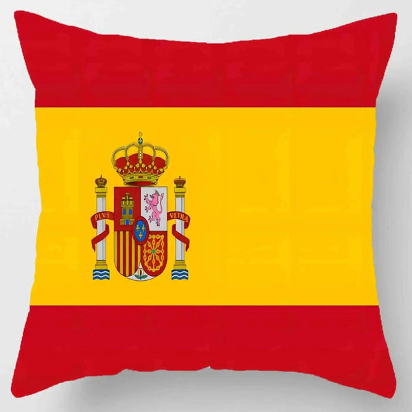 Country Flag Pillowcases - World Flag Throw Pillow Covers