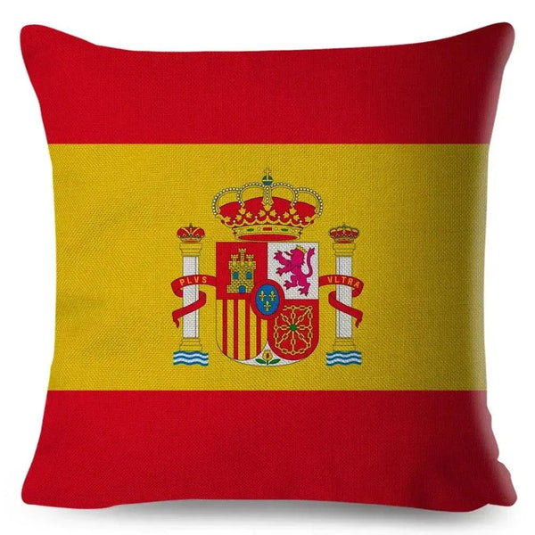 Country Flag Pillowcases - World Flag Throw Pillow Covers