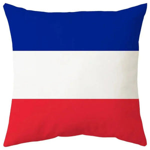 Country Flag Pillowcases - World Flag Throw Pillow Covers