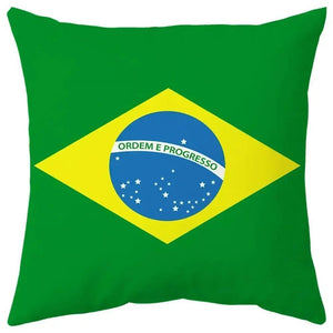 Country Flag Pillowcases - World Flag Throw Pillow Covers