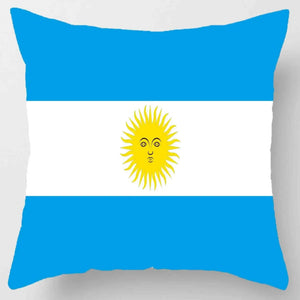 Country Flag Pillowcases - World Flag Throw Pillow Covers