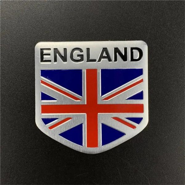 Country Flag Sticker for Car – Aluminum World Flag Vehicle Decal