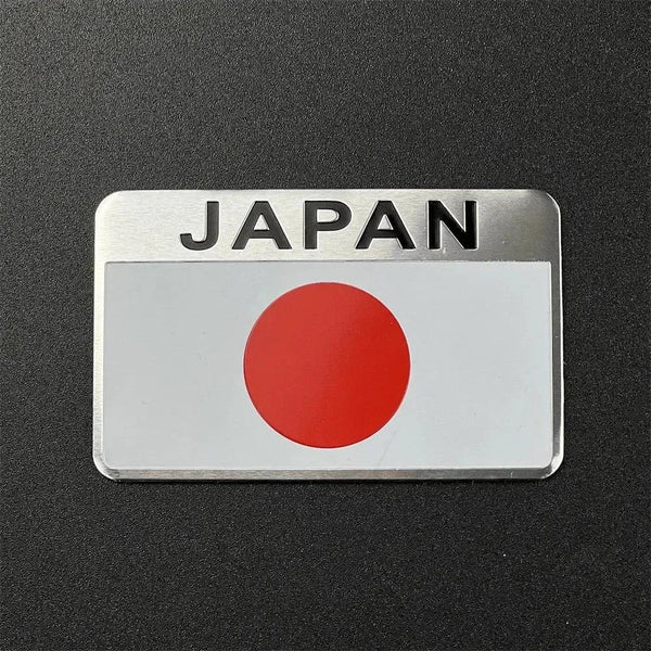Country Flag Sticker for Car – Aluminum World Flag Vehicle Decal