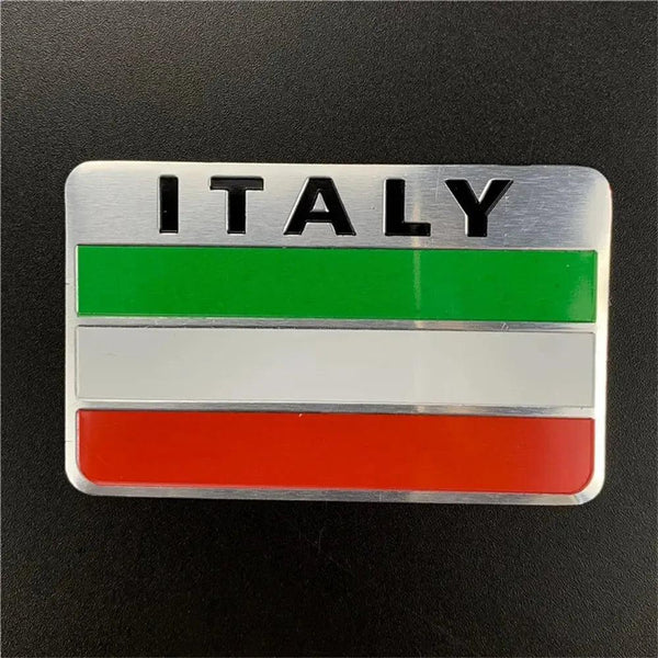 Country Flag Sticker for Car – Aluminum World Flag Vehicle Decal