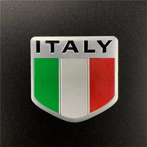 Country Flag Sticker for Car – Aluminum World Flag Vehicle Decal