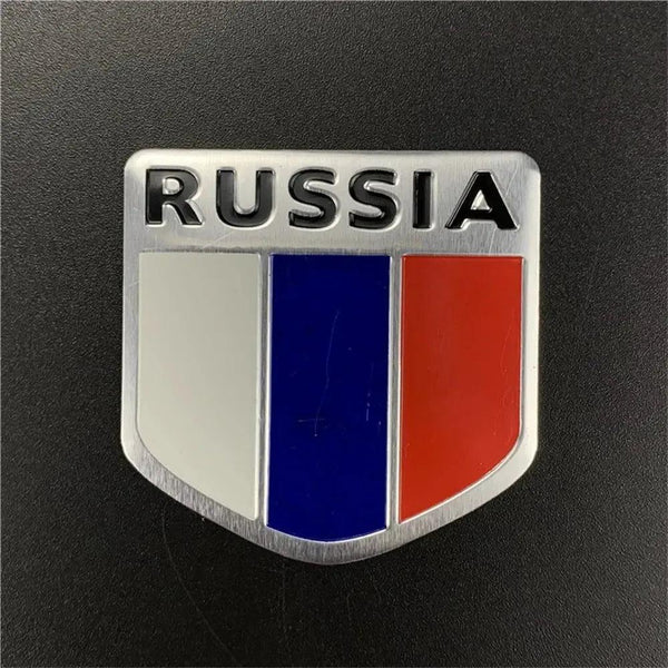 Country Flag Sticker for Car – Aluminum World Flag Vehicle Decal