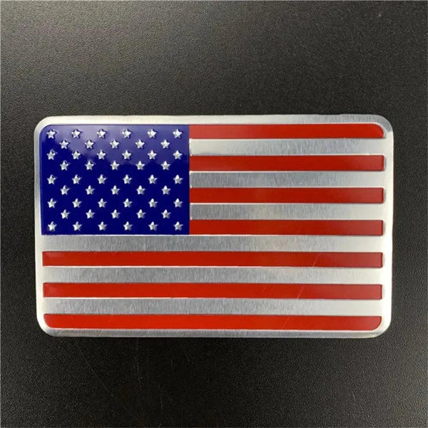 Country Flag Sticker for Car – Aluminum World Flag Vehicle Decal