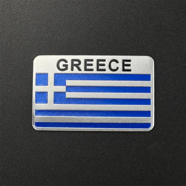 Country Flag Sticker for Car – Aluminum World Flag Vehicle Decal