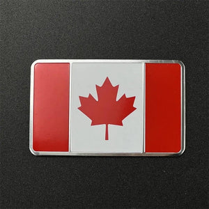 Country Flag Sticker for Car – Aluminum World Flag Vehicle Decal