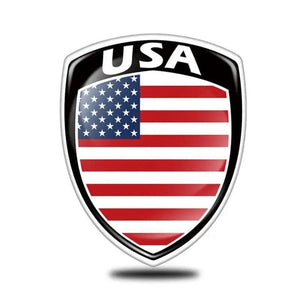 Country Flag Sticker for Car – Reflective World Flag Vehicle Decal