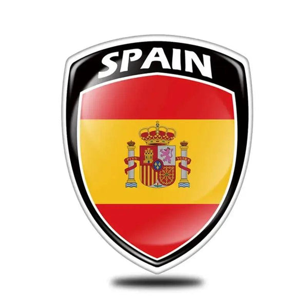 Country Flag Sticker for Car – Reflective World Flag Vehicle Decal