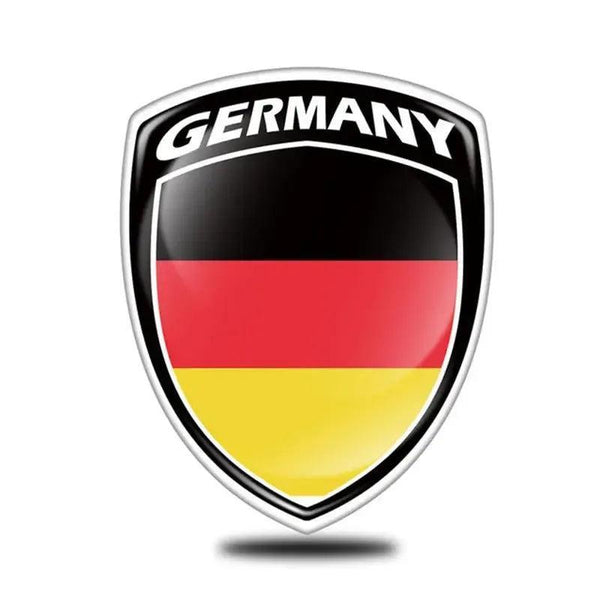 Country Flag Sticker for Car – Reflective World Flag Vehicle Decal
