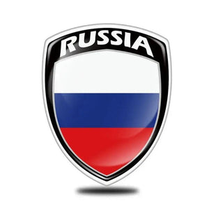 Country Flag Sticker for Car – Reflective World Flag Vehicle Decal