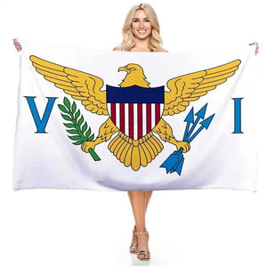 Country Flags Beach & Bath Towel - World Flag Towel