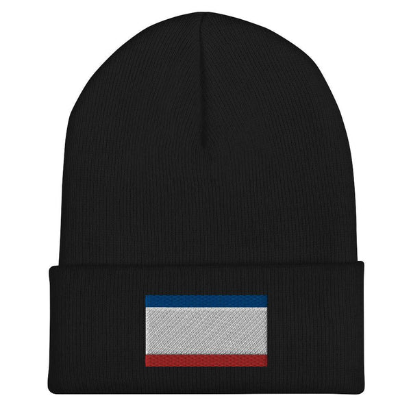 Crimea Flag Beanie - Embroidered Winter Hat