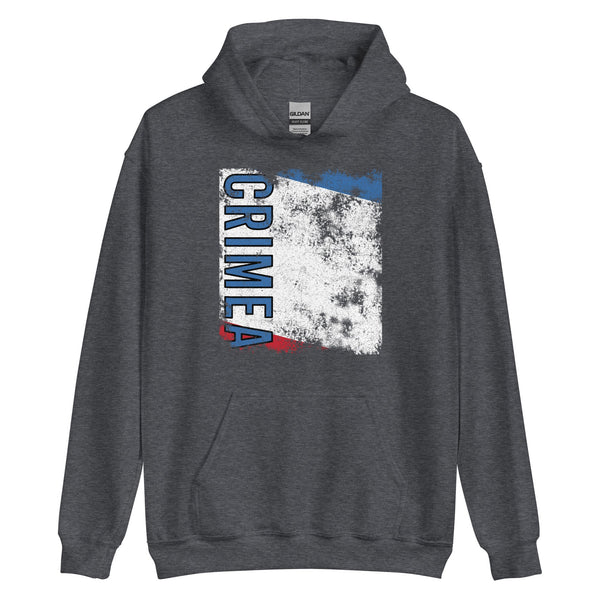 Crimea Flag - Distressed Flag Hoodie